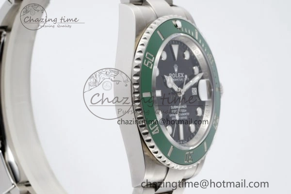 OnTrend Submariner 41mm 126610 LV Kermit 904L Steel ZF 1:1 Best Edition VR 2201