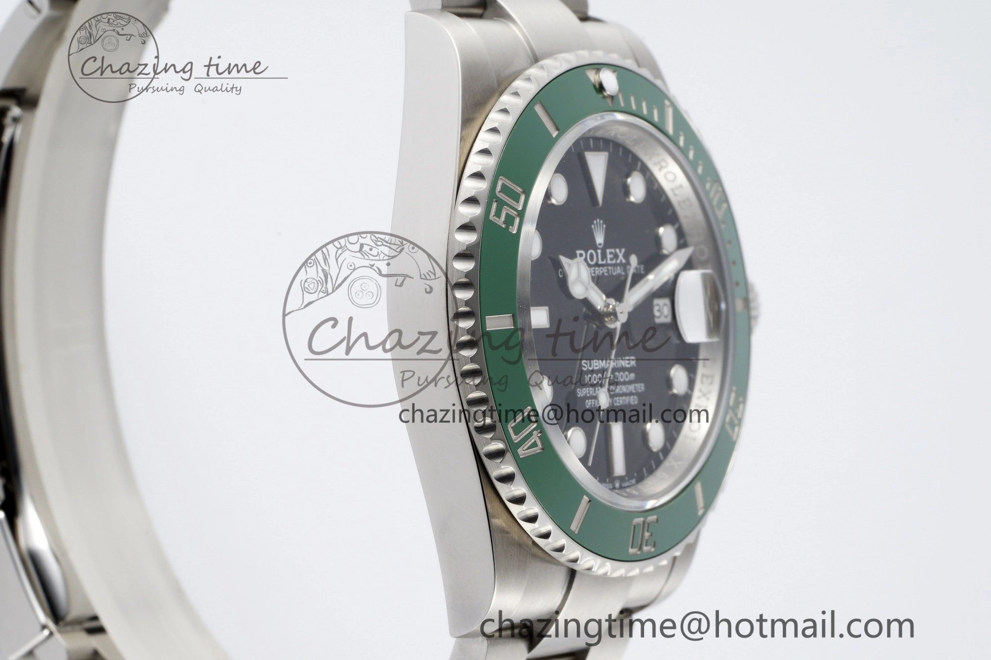 OnTrend Submariner 41mm 126610 LV Kermit 904L Steel ZF 1:1 Best Edition VR 2201
