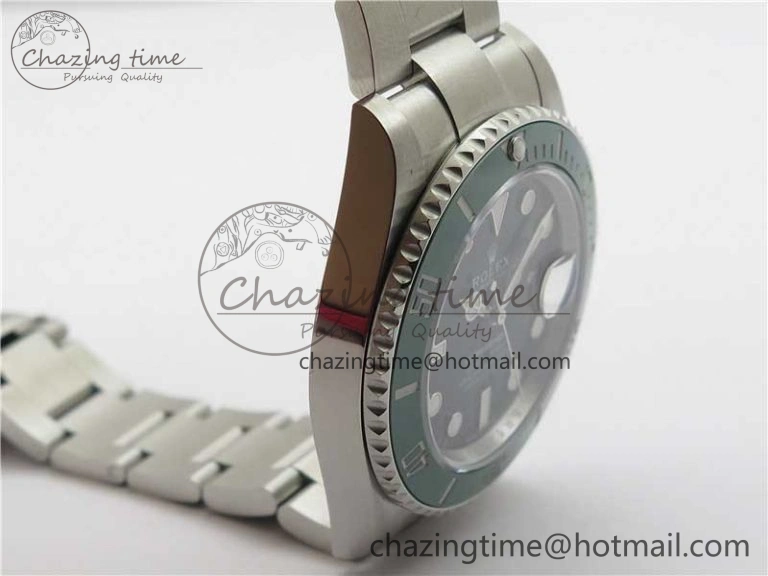 Submariner 41mm 126610 LV Kermit EWF Black Dial on SS Bracelet A Comfortable 2765