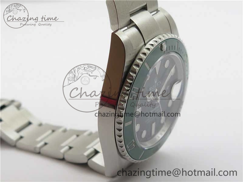 Submariner 41mm 126610 LV Kermit EWF Black Dial on SS Bracelet A Comfortable 2765