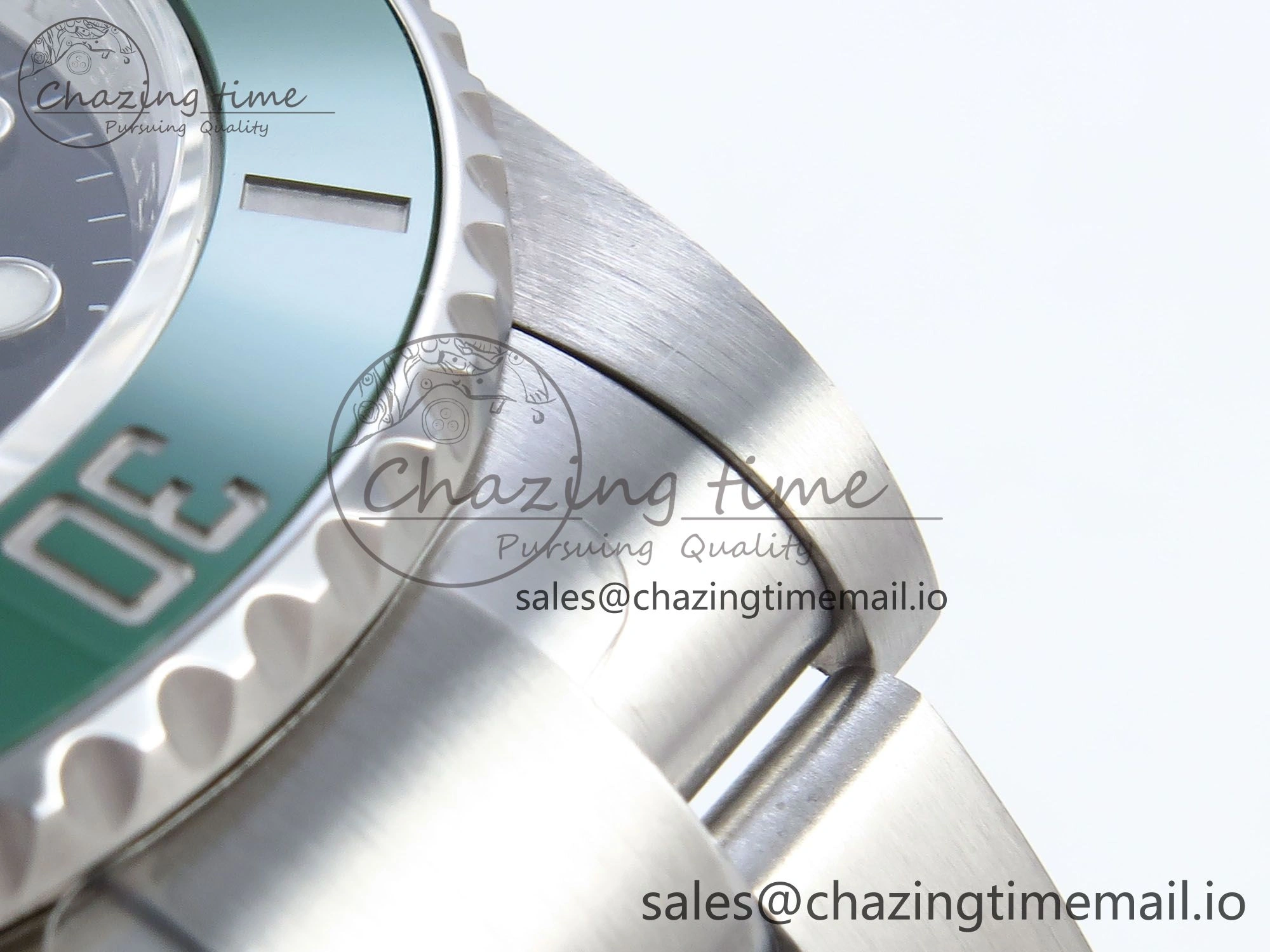 WrinkleFree Submariner 41mm 126610 LV SS ARF 1:1 Best Edition Steel Green Dial 904L SS Oyster Bracelet SH 359