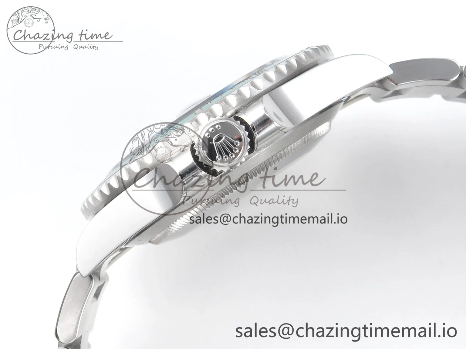 WrinkleFree Submariner 41mm 126610 LV SS ARF 1:1 Best Edition Steel Green Dial 904L SS Oyster Bracelet SH 359