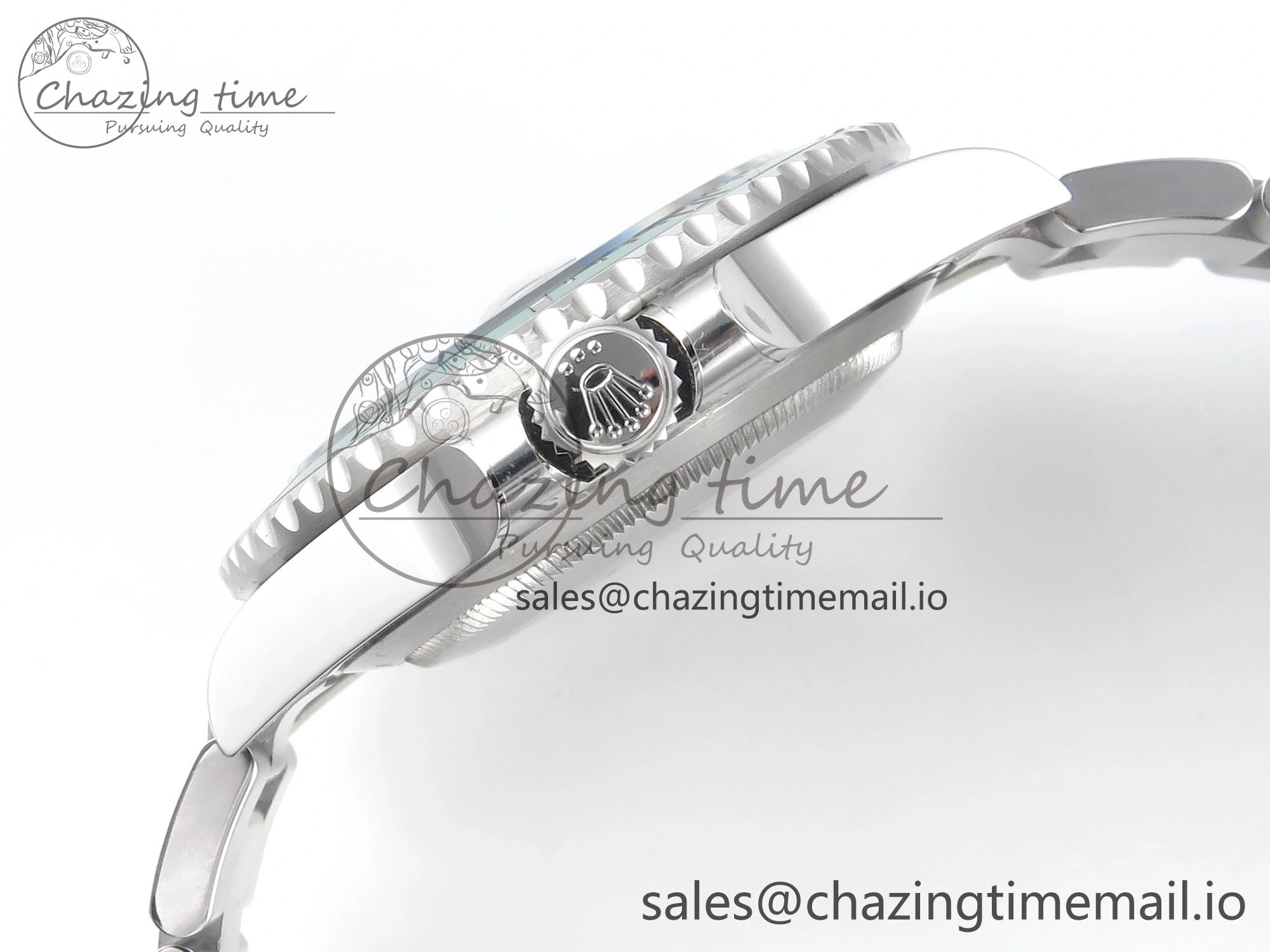WrinkleFree Submariner 41mm 126610 LV SS ARF 1:1 Best Edition Steel Green Dial 904L SS Oyster Bracelet SH 359