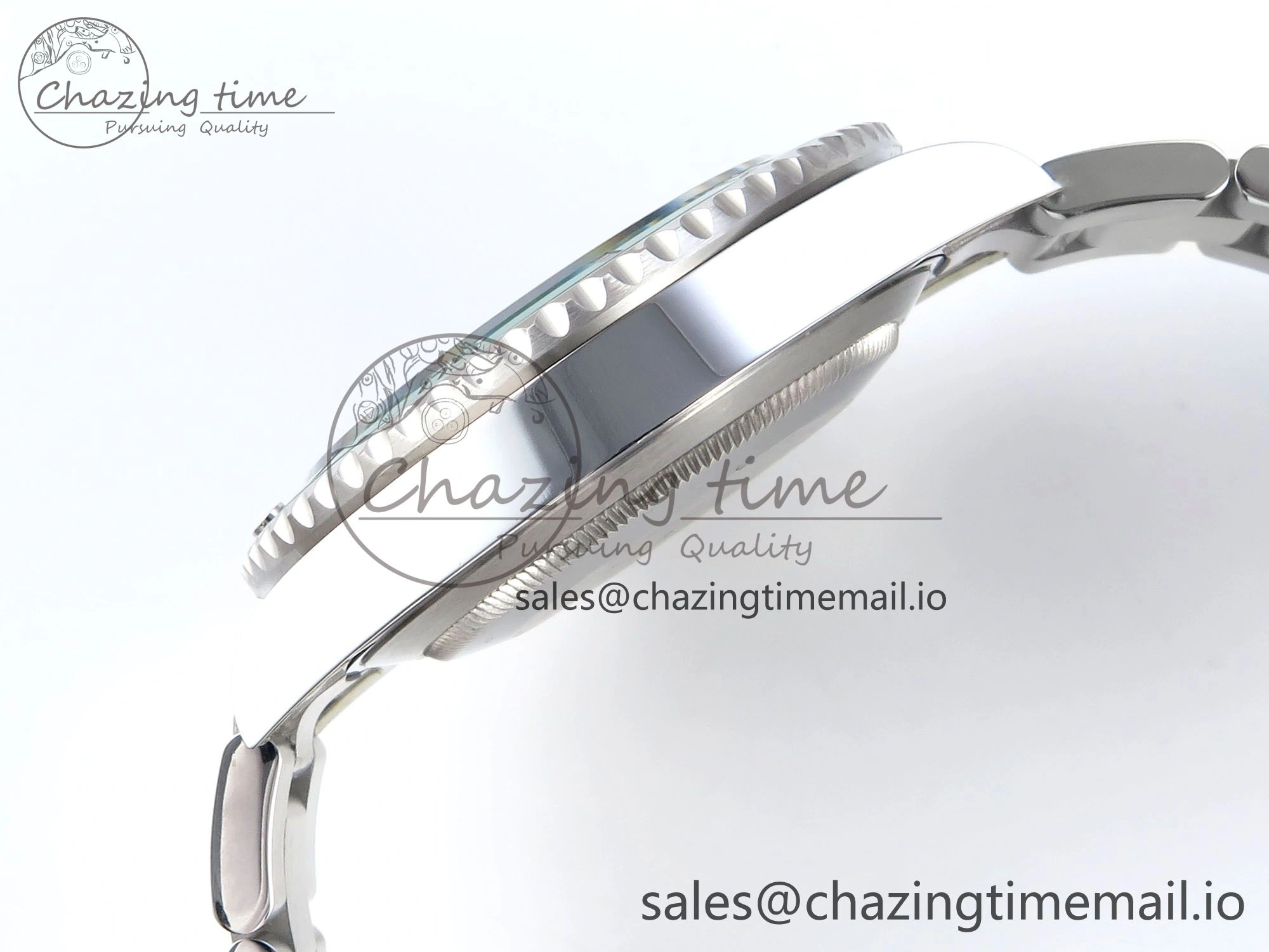 WrinkleFree Submariner 41mm 126610 LV SS ARF 1:1 Best Edition Steel Green Dial 904L SS Oyster Bracelet SH 359
