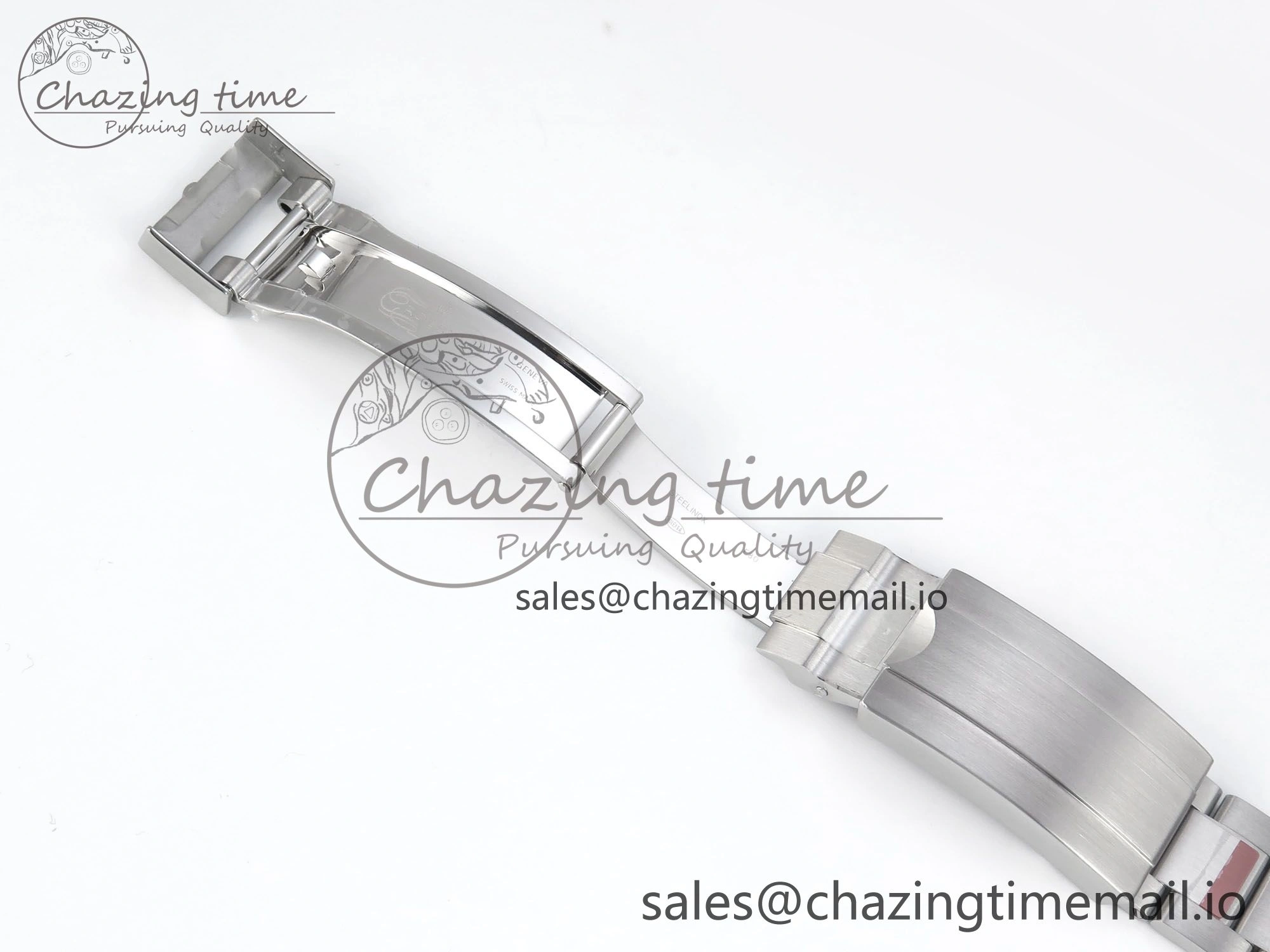 WrinkleFree Submariner 41mm 126610 LV SS ARF 1:1 Best Edition Steel Green Dial 904L SS Oyster Bracelet SH 359