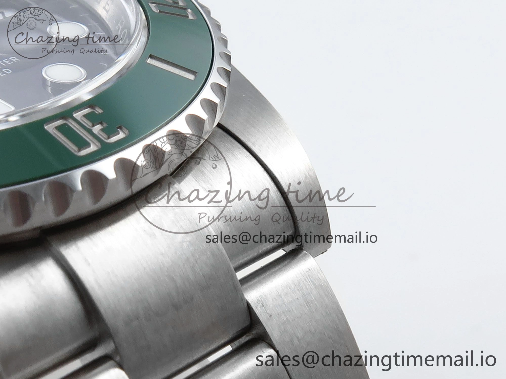 Cozy Submariner 41mm 126610 LV THBF 904L Green Ceramic 1:1 Best Edition on SS Bracelet SH 333