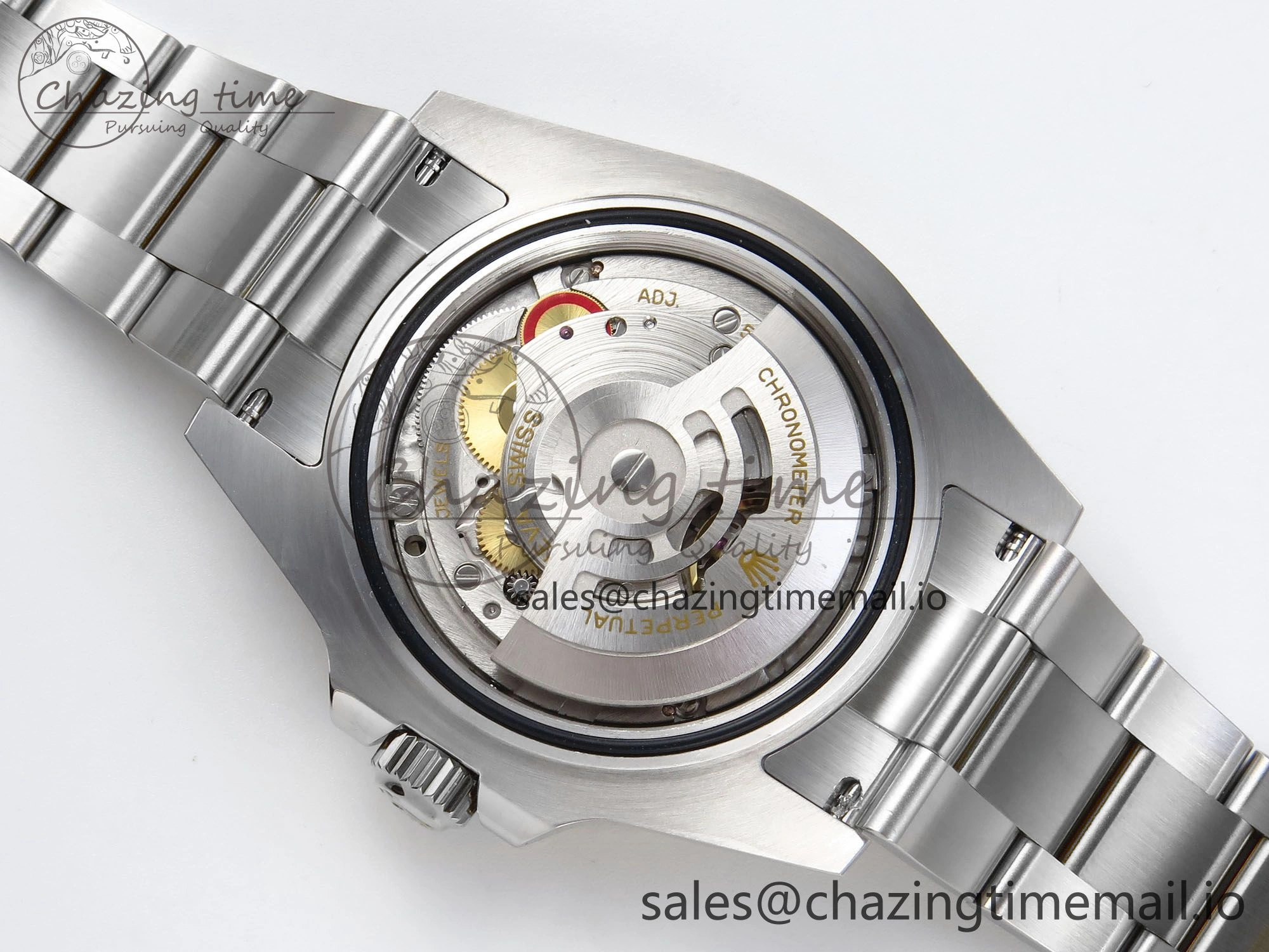 Reliable Submariner 41mm 126610 LV TWSF SS Green Ceramic Black Dial on SS Bracelet SH 290