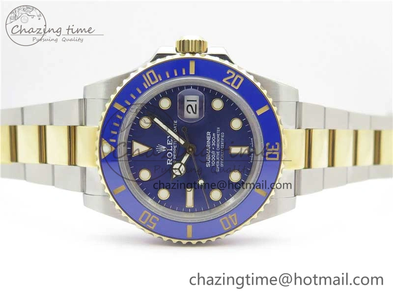 Submariner 41mm 126613 LB SS YG BP Maker Best Edition Blue Dial on SS YG Bracelet QuickDry 2574