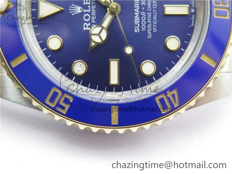 Submariner 41mm 126613 LB SS YG BP Maker Best Edition Blue Dial on SS YG Bracelet QuickDry 2574