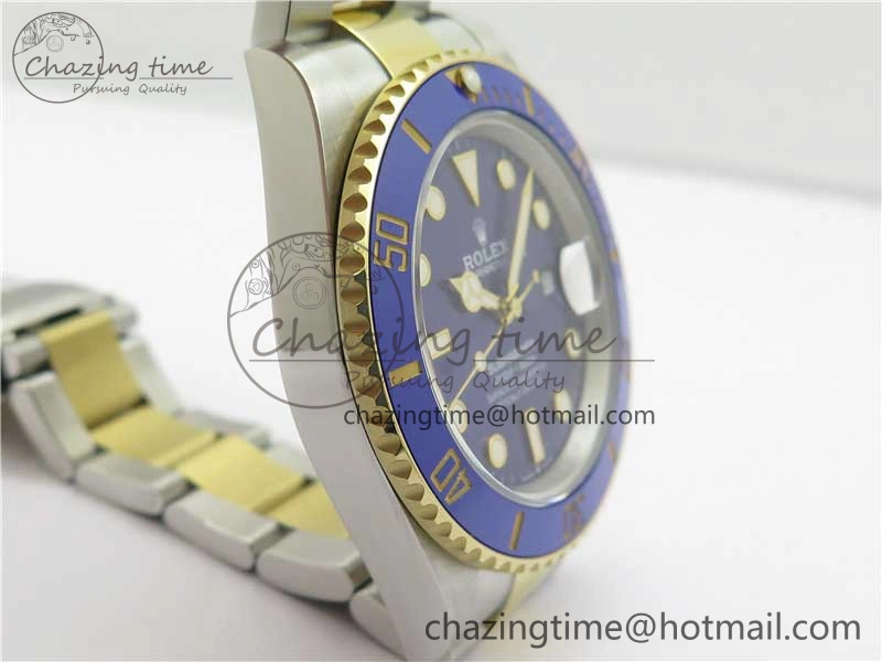 Submariner 41mm 126613 LB SS YG BP Maker Best Edition Blue Dial on SS YG Bracelet QuickDry 2574