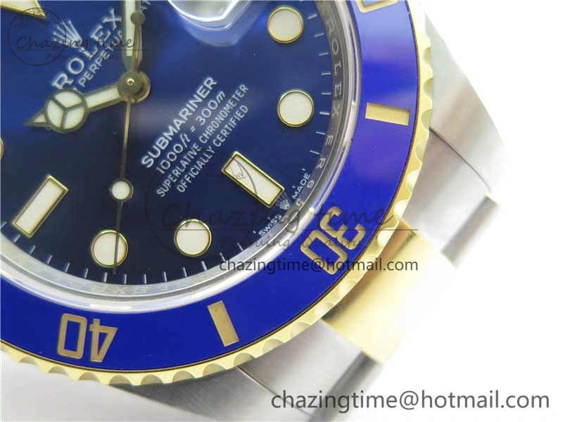 Submariner 41mm 126613 LB SS YG EWF Blue Dial on SS YG Bracelet A Original 2617