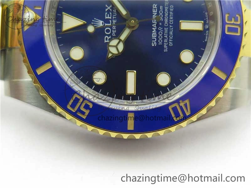 Submariner 41mm 126613 LB SS YG EWF Blue Dial on SS YG Bracelet A Original 2617