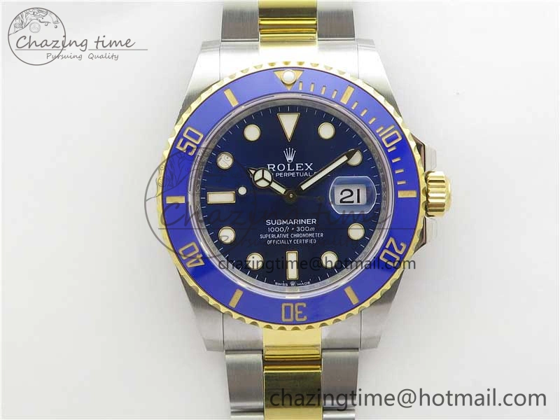 Submariner 41mm 126613 LB SS YG EWF Blue Dial on SS YG Bracelet A Original 2617
