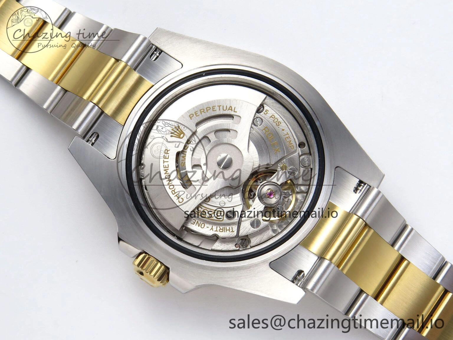Submariner 41mm 126613 LB TWSF SS YG Blue Ceramic Blue Dial on SS YG Bracelet SH Trendy 291