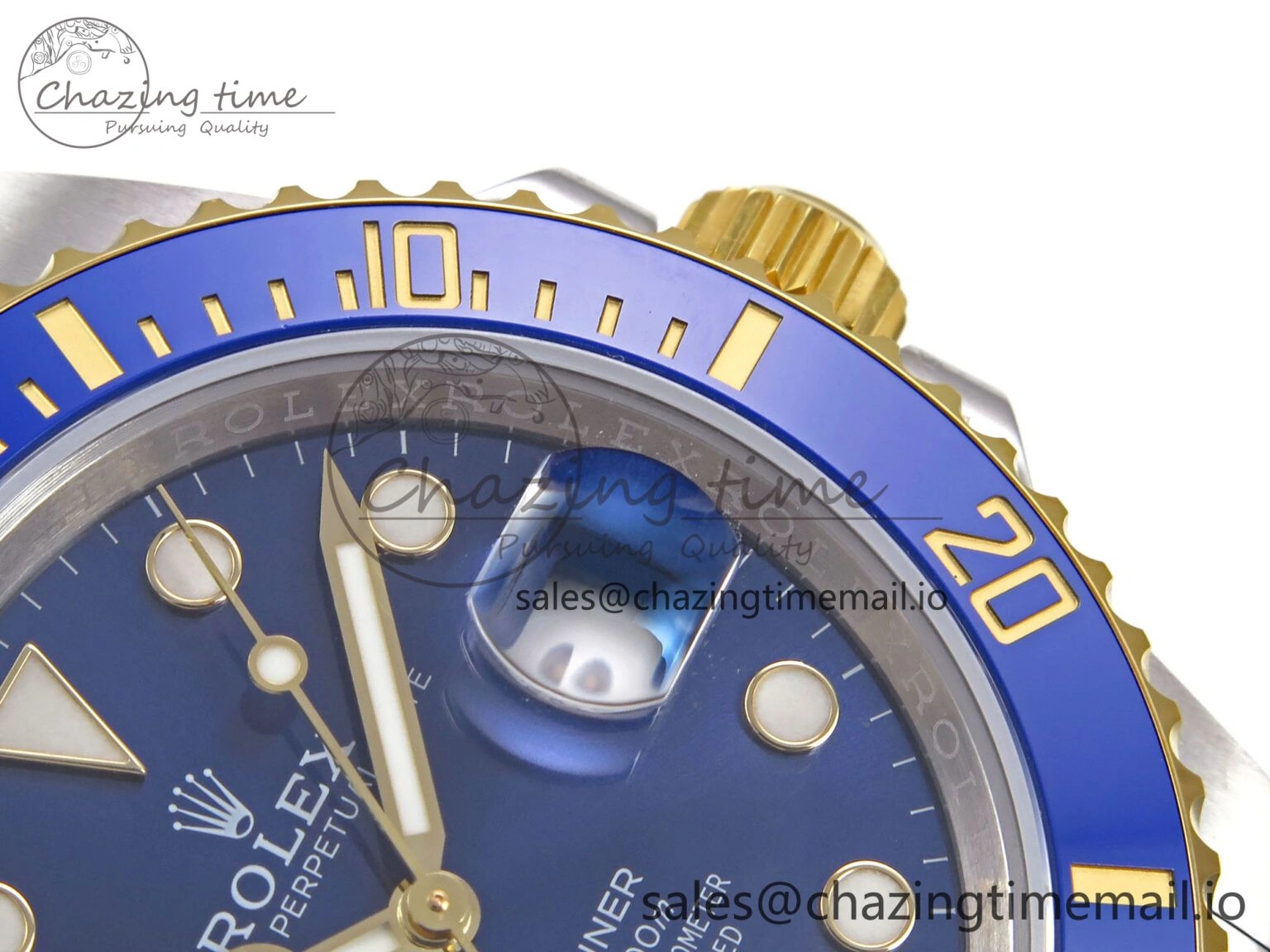 Classic Submariner 41mm 126613 LB YG SS EWEF Best Edition Blue Dial on YG SS Bracelet A 964