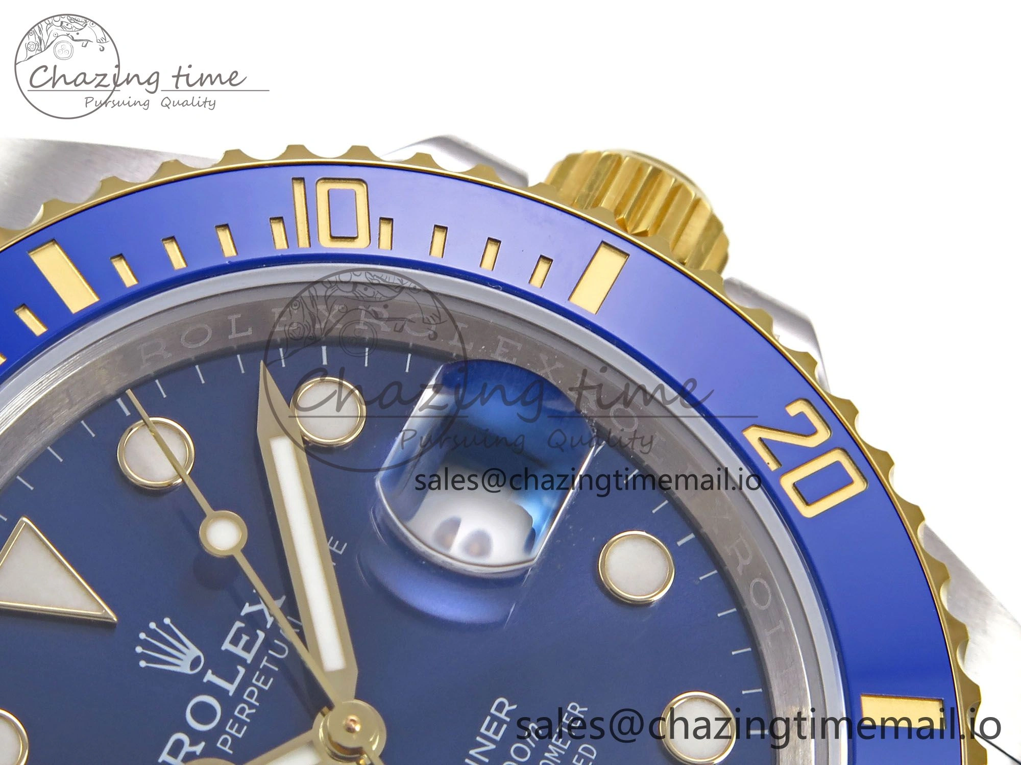Classic Submariner 41mm 126613 LB YG SS EWEF Best Edition Blue Dial on YG SS Bracelet A 964