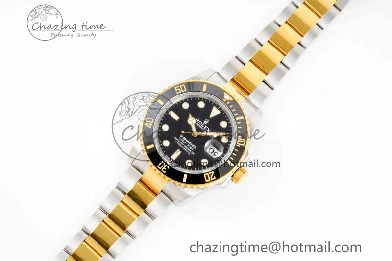 Submariner 41mm 126613 LN Black Ceramic King 1:1 Best Edition 904L SS Case and Bracelet K Original 2060