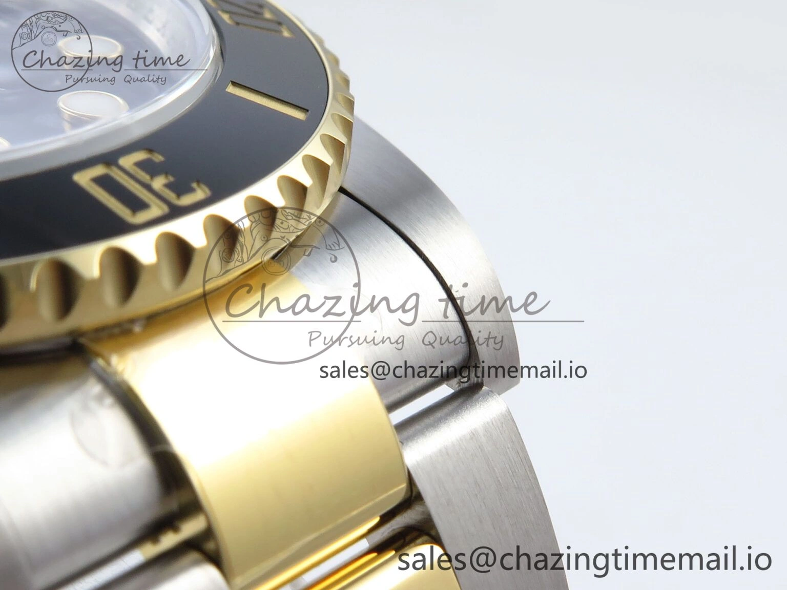 Sustainable Submariner 41mm 126613 LN TWSF SS YG Black Ceramic Black Dial on SS YG Bracelet SH 293
