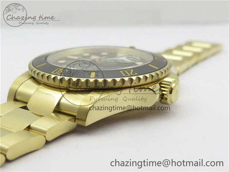 Submariner 41mm 126613 LN YG BP Maker Best Edition Black Dial on YG Bracelet Practical 2573