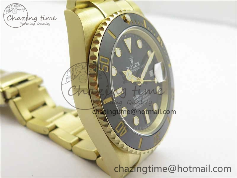 Submariner 41mm 126613 LN YG BP Maker Best Edition Black Dial on YG Bracelet Practical 2573