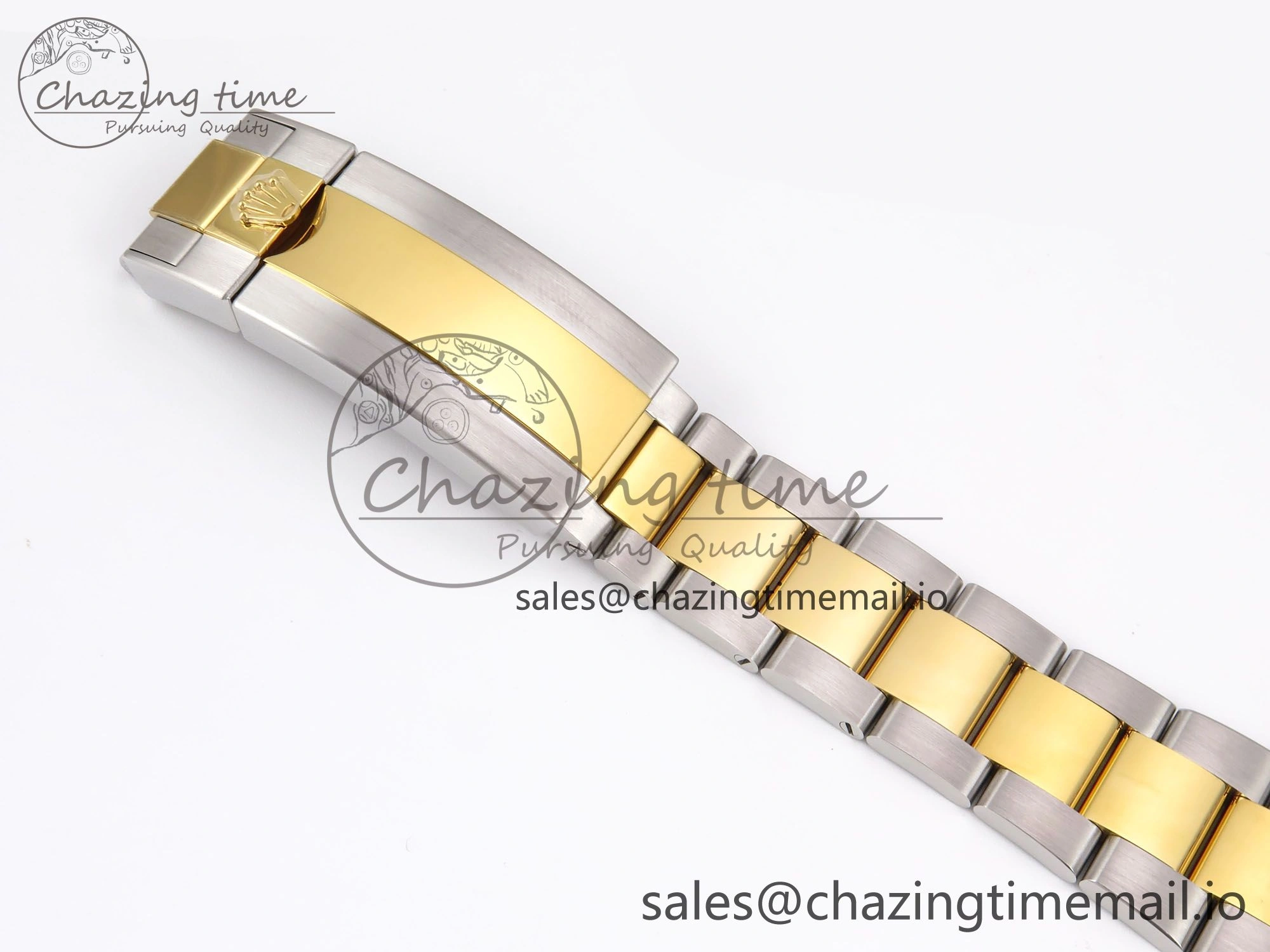 ModernLook Submariner 41mm 126613 LN YG SS EWEF Best Edition Black Dial on YG SS Bracelet A 966