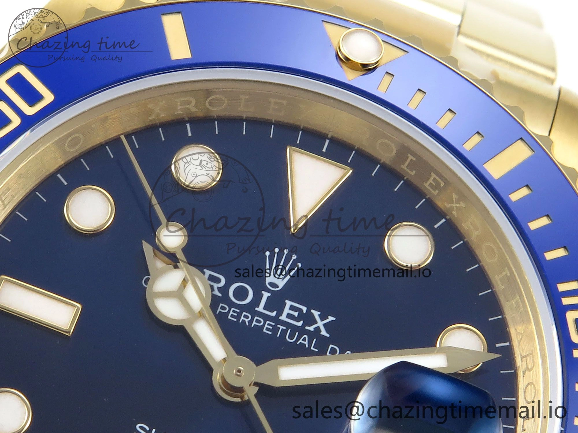 Submariner 41mm 126618 LB TWSF YG Blue Ceramic Blue Dial on YG Bracelet SH MultiPurpose 286