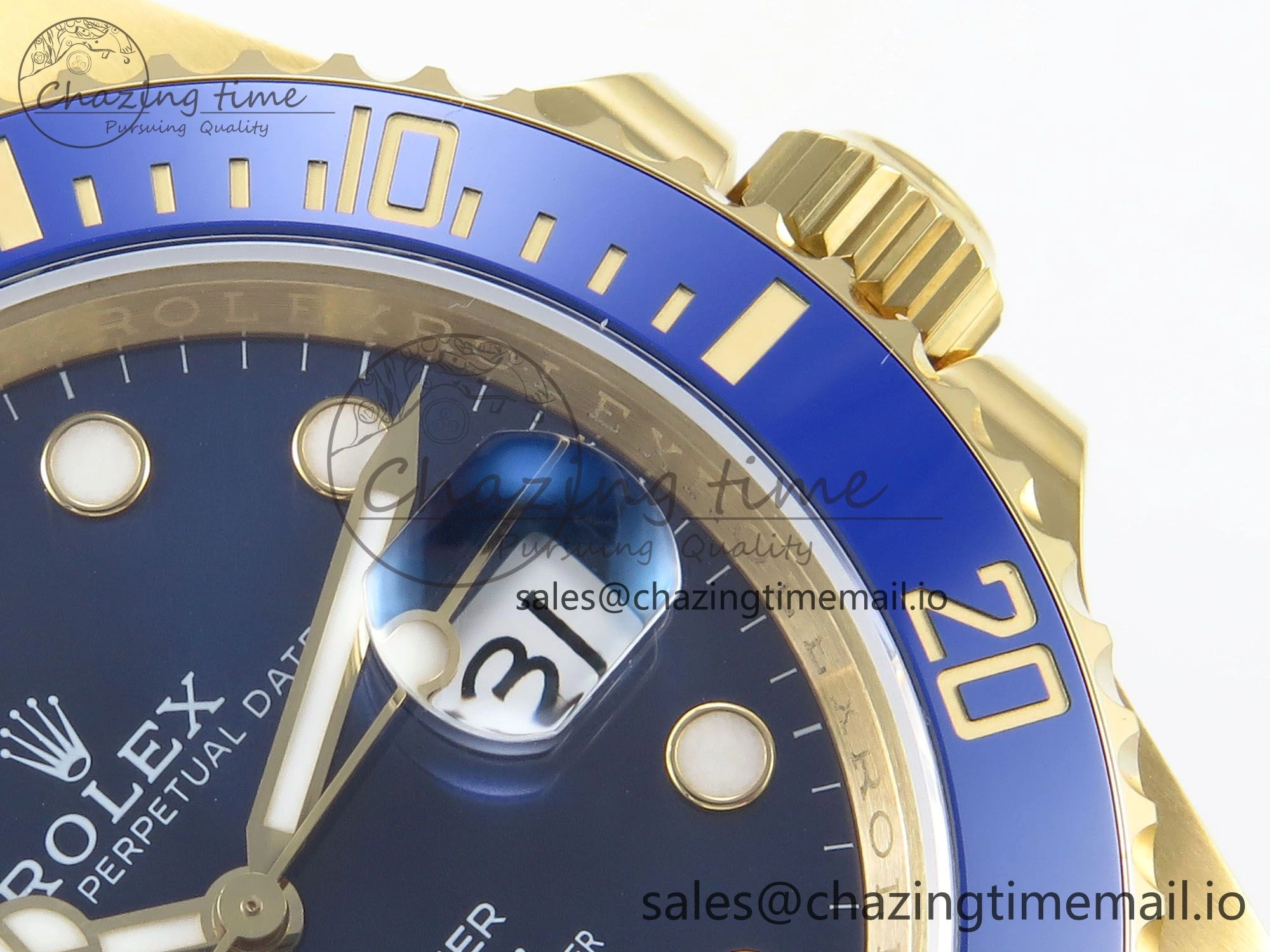 Submariner 41mm 126618 LB TWSF YG Blue Ceramic Blue Dial on YG Bracelet SH MultiPurpose 286