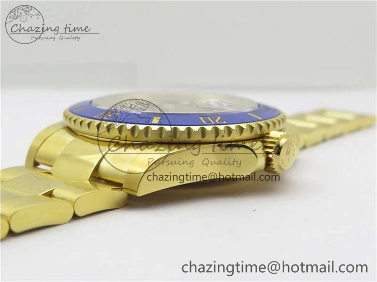 Submariner 41mm 126618 LB YG EWF Blue Dial on YG Bracelet A Trendy 2615