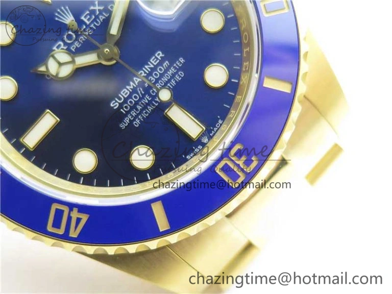 Submariner 41mm 126618 LB YG EWF Blue Dial on YG Bracelet A Trendy 2615