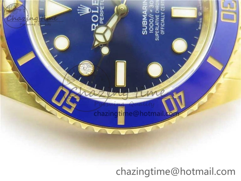Submariner 41mm 126618 LB YG EWF Blue Dial on YG Bracelet A Trendy 2615