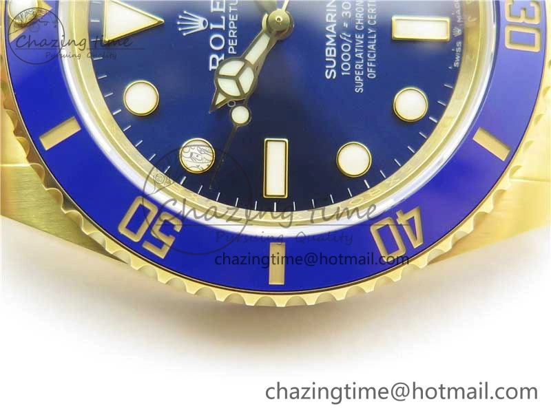 Submariner 41mm 126618 LB YG EWF Blue Dial on YG Bracelet A Trendy 2615