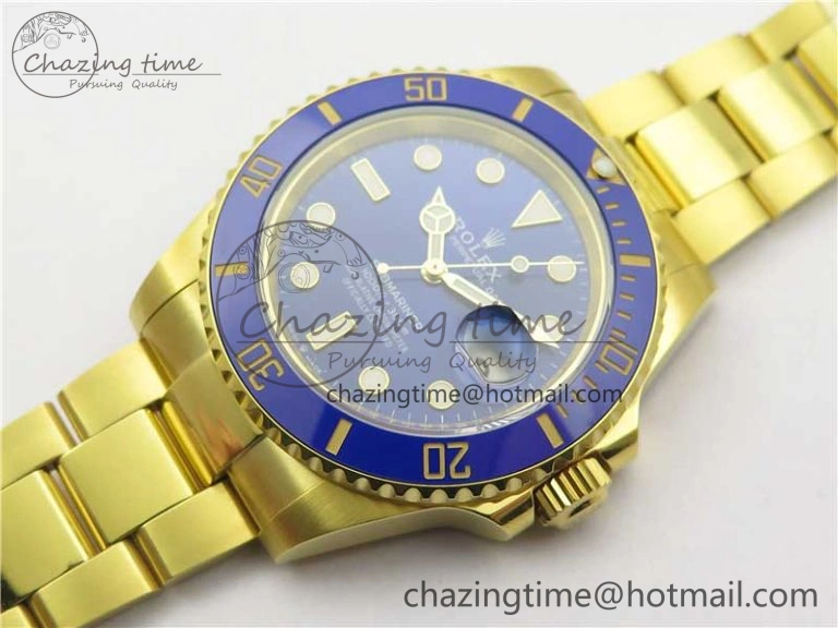 Submariner 41mm 126618 LB YG EWF Blue Dial on YG Bracelet A Trendy 2615