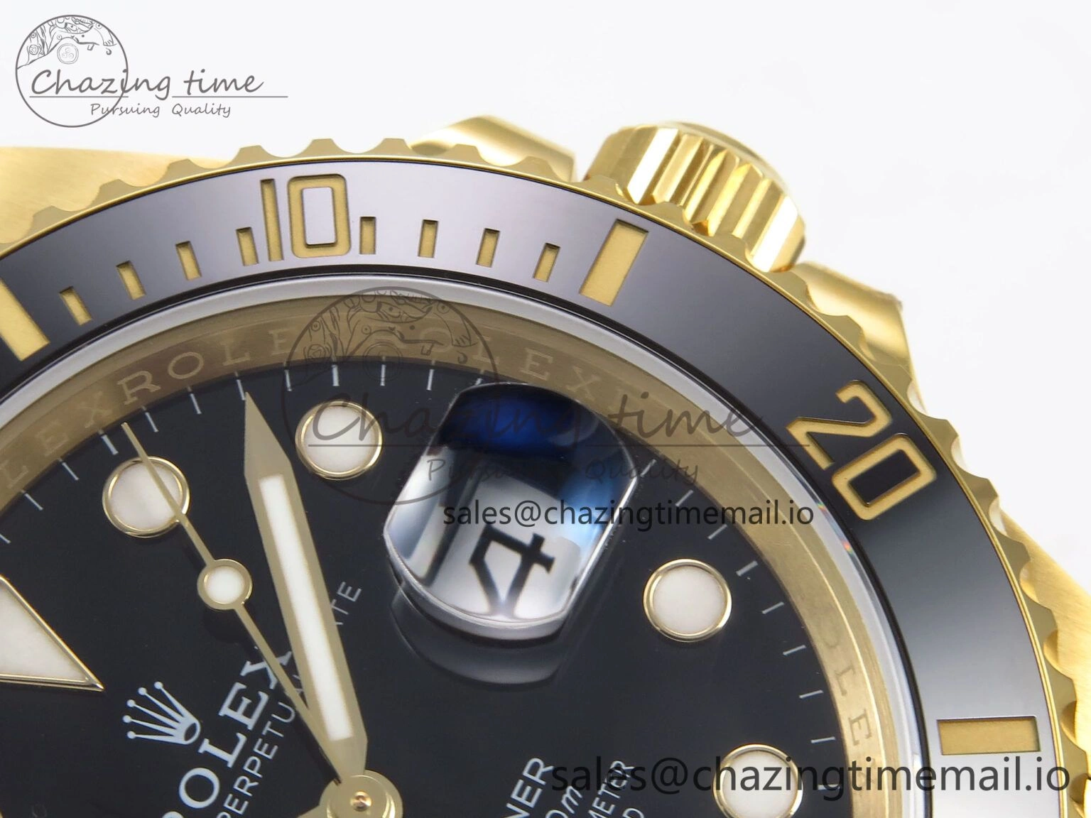 Submariner 41mm 126618 LN YG EWEF Best Edition Black Dial on YG Bracelet A Stylish 967