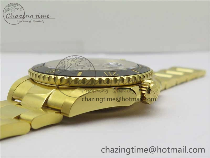 Bright Submariner 41mm 126618 LN YG EWF Black Dial on YG Bracelet A 2616