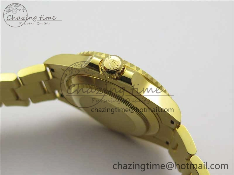Bright Submariner 41mm 126618 LN YG EWF Black Dial on YG Bracelet A 2616