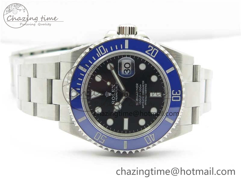 Submariner 41mm 126619 LB Blue Ceramic 904L Steel ROF 1:1 Best Edition Black Dial on SS Bracelet A Compact 2799