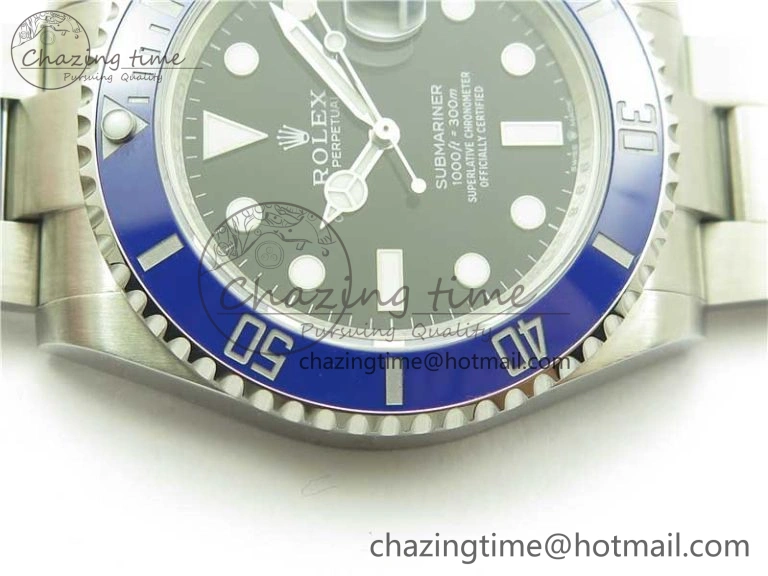 Submariner 41mm 126619 LB Blue Ceramic 904L Steel ROF 1:1 Best Edition Black Dial on SS Bracelet A Compact 2799
