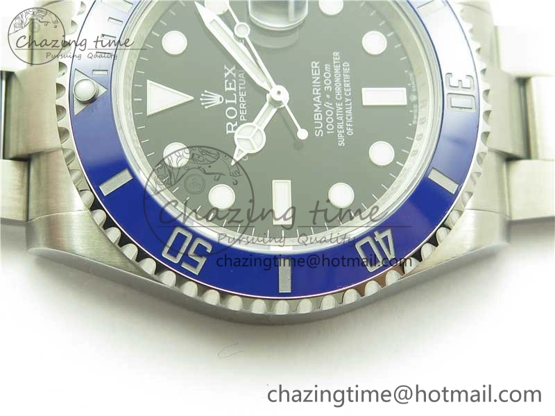 Submariner 41mm 126619 LB Blue Ceramic 904L Steel ROF 1:1 Best Edition Black Dial on SS Bracelet A Compact 2799