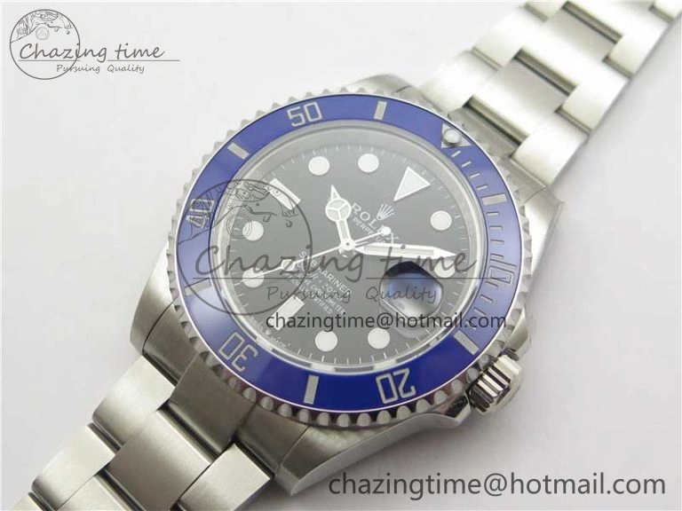 Submariner 41mm 126619 LB Blue Ceramic 904L Steel ROF 1:1 Best Edition Black Dial on SS Bracelet A Compact 2799