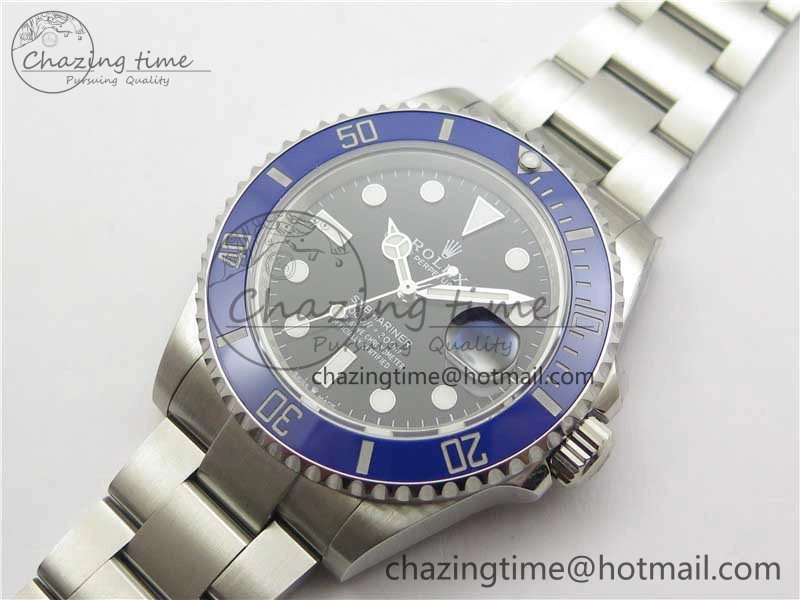 Submariner 41mm 126619 LB Blue Ceramic 904L Steel ROF 1:1 Best Edition Black Dial on SS Bracelet A Compact 2799