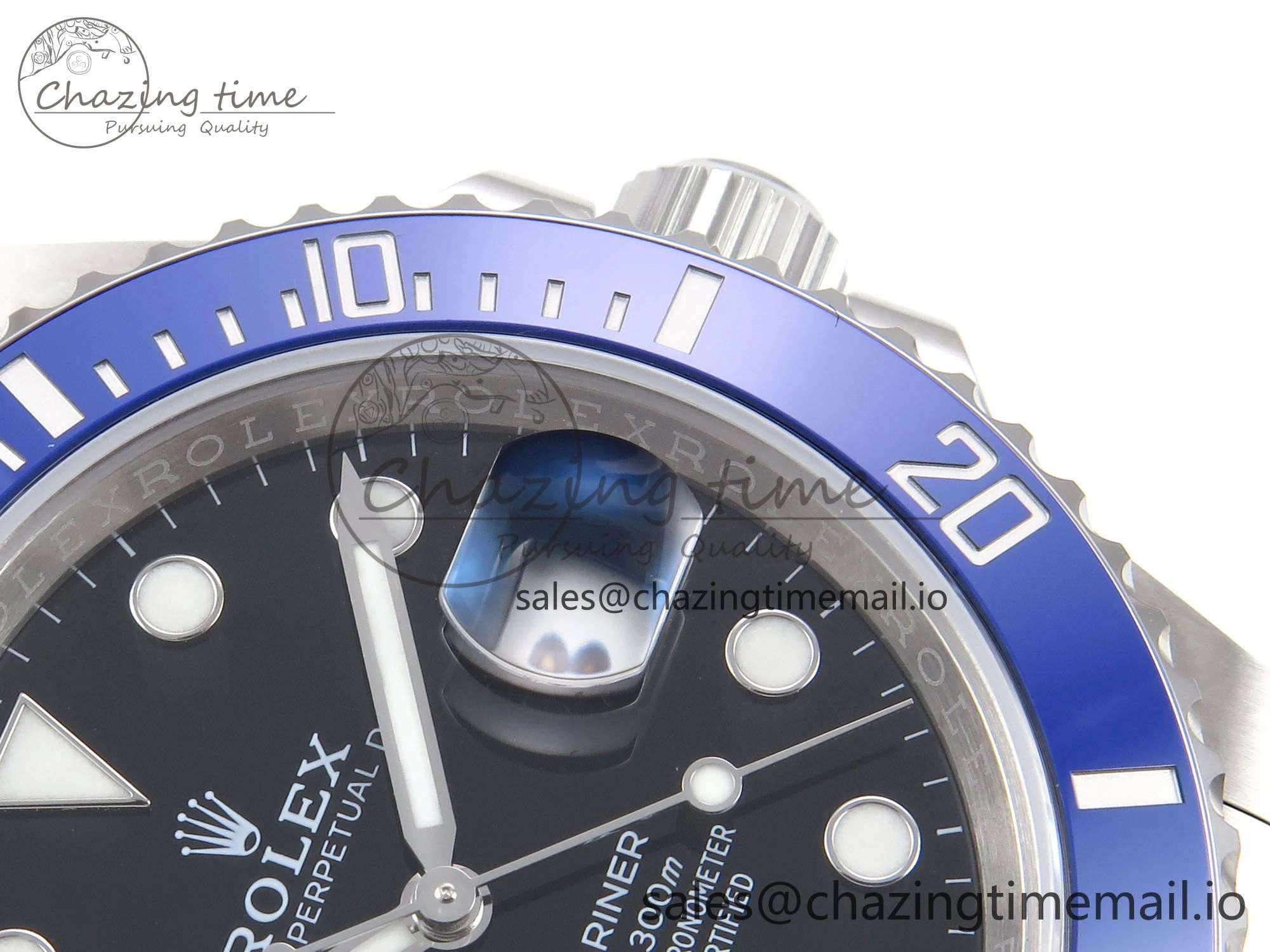 Submariner 41mm 126619 LB Blue Ceramic EWEF Best Edition on Bracelet SH SoftTouch 1036