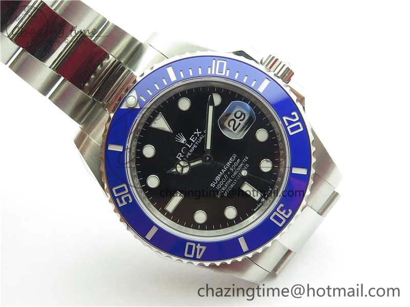 SunProtective Submariner 41mm 126619 LB Blue Ceramic EWF Black Dial on SS Bracelet A 2766