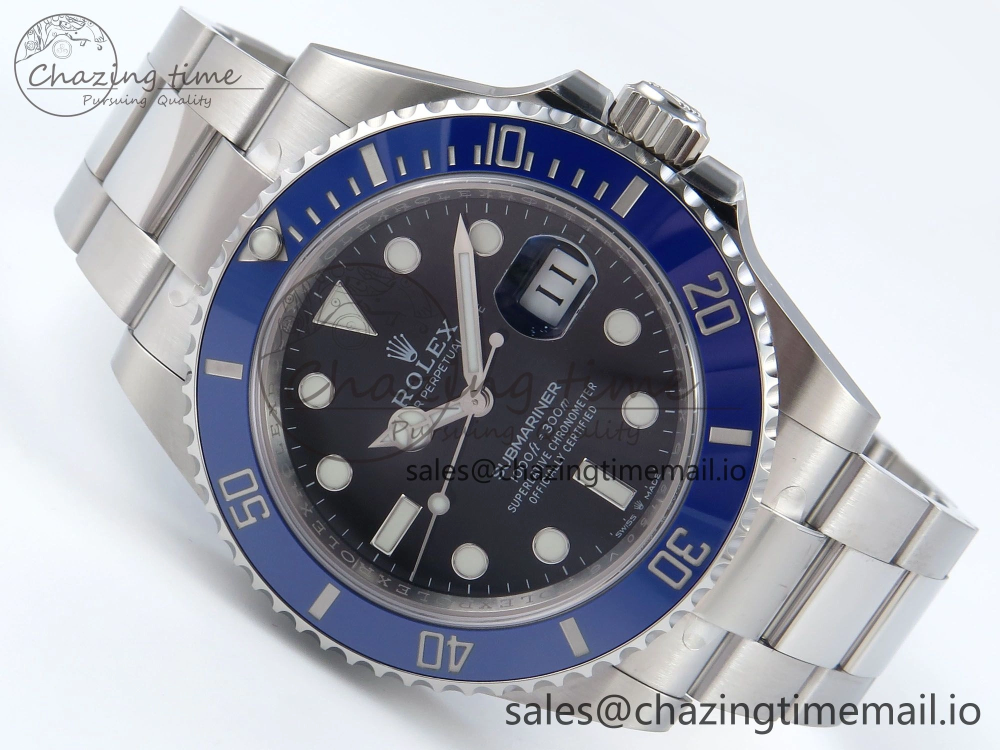 Submariner 41mm 126619 LB THBF 904L Blue Ceramic 1:1 Best Edition on SS Bracelet SH Chic 338