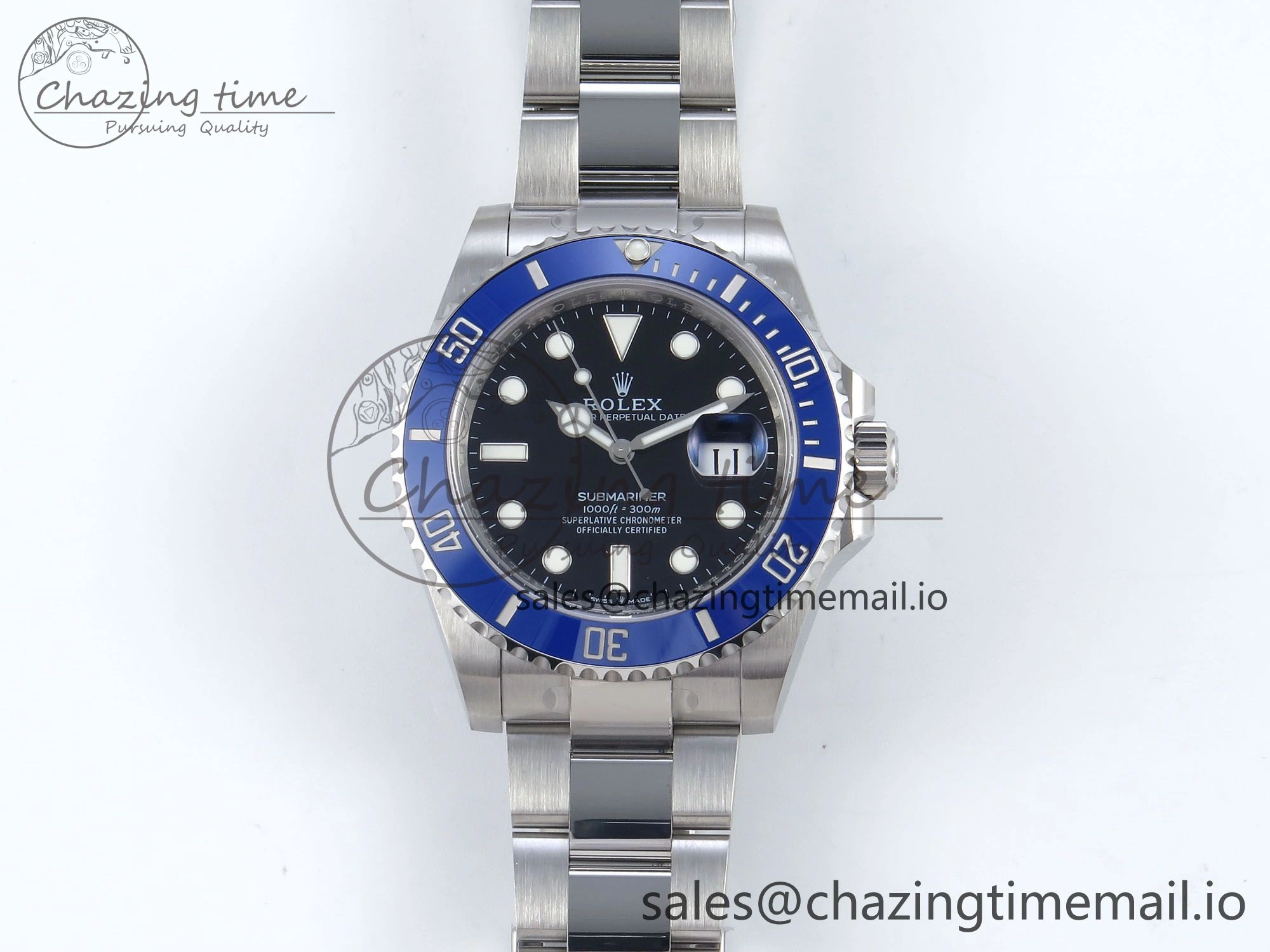 Submariner 41mm 126619 LB THBF 904L Blue Ceramic 1:1 Best Edition on SS Bracelet SH Chic 338