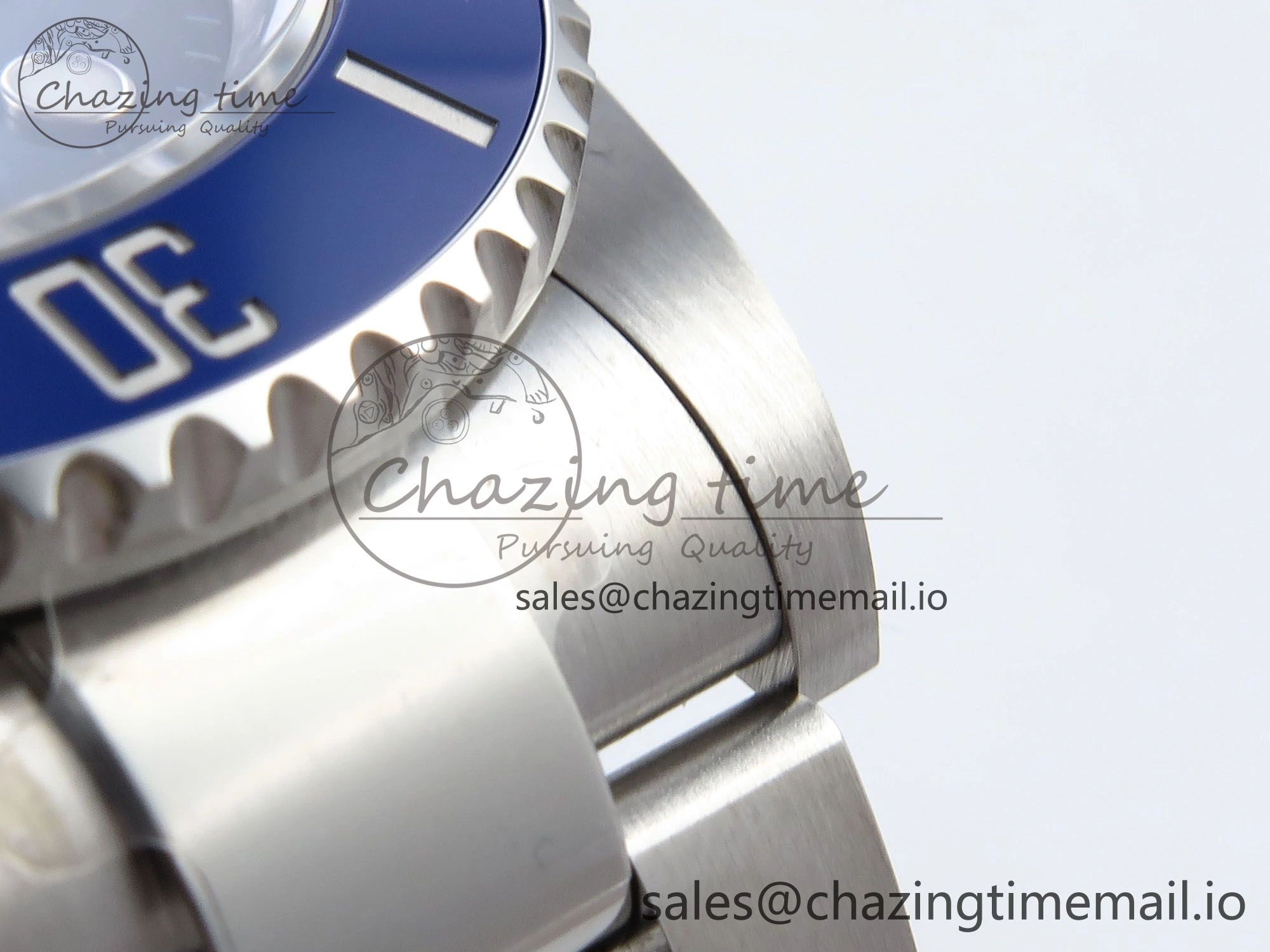 Submariner 41mm 126619 LB TWSF SS Blue Ceramic Black Dial on SS Bracelet SH FashionForward 289