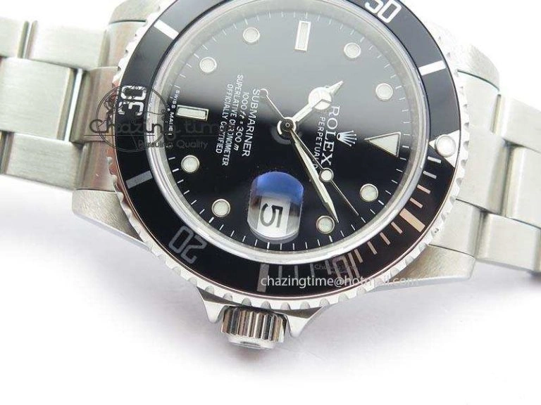 Submariner BP Maker 16610 Black Dial On SS Bracelet A EasyCare 3871