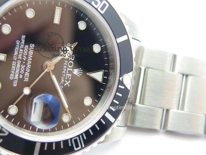 Submariner BP Maker 16610 Black Dial On SS Bracelet A EasyCare 3871