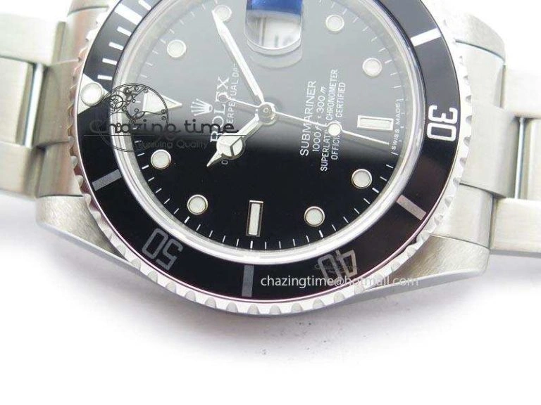 Submariner BP Maker 16610 Black Dial On SS Bracelet A EasyCare 3871