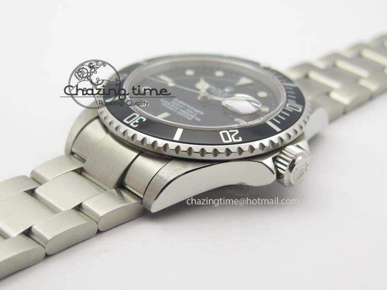Submariner BP Maker 16610 Black Dial On SS Bracelet A EasyCare 3871