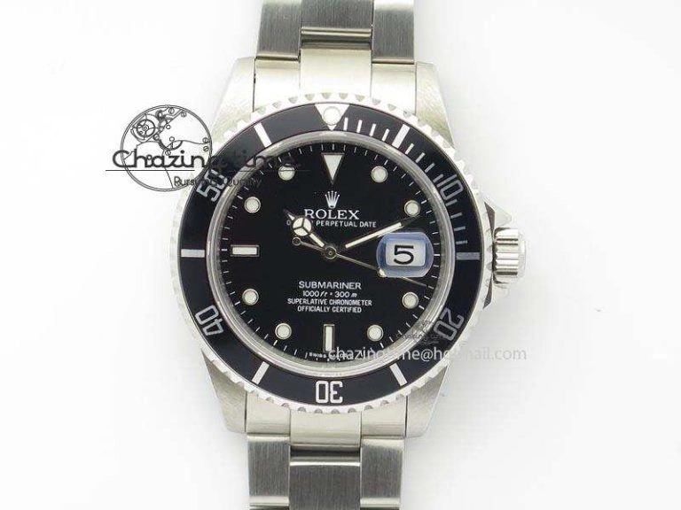 Submariner BP Maker 16610 Black Dial On SS Bracelet A EasyCare 3871
